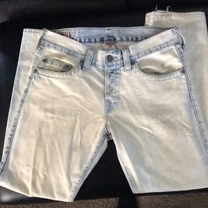 True Religion stone washed jeans